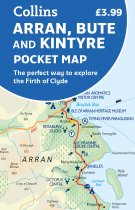 Arran, Bute & Kintyre Pocket Map