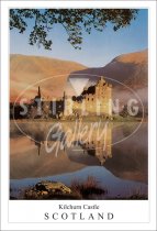 Evening, Kilchurn Castle - Scotland Postcard