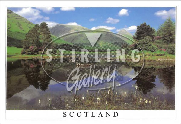 Glen Etive, Argyll - Scotland Postcard