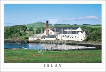 Lagavulin Distillery, Islay Postcard