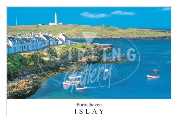 Portnahaven, Rinns of Islay Postcard (H SG)