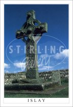 Kildalton Cross, Islay Postcard (V SG)