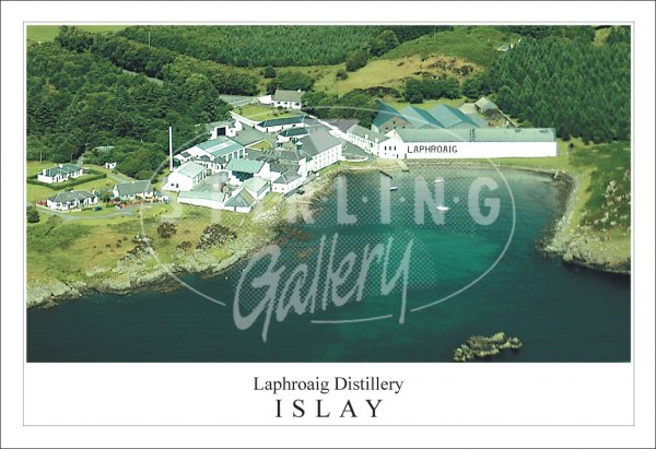 Laphroig Distillery, Islay Postcard