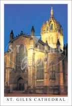 St Giles Cathedral, Close up Postcard