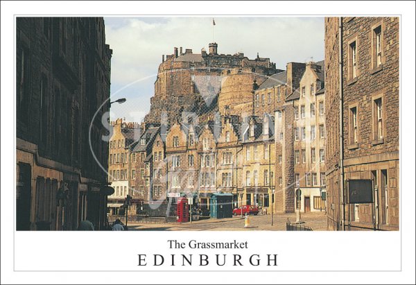 Grassmarket, The - Edinburgh Postcard