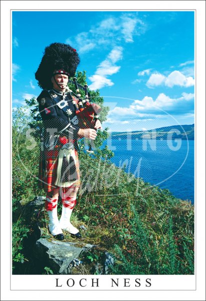 Piper - Loch Ness Postcard