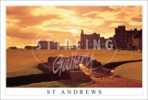 Old Course, St Andrews, Dawn Postcard