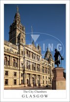 City Chambers - Glasgow Postcard
