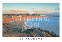 Dawn, East Sands, St Andrews Postcard