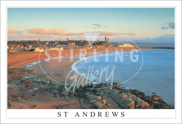 Dawn, East Sands, St Andrews Postcard