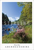 River Dee - Aberdeenshire, at Inver Postcard