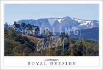 Lochnagar - Royal Deeside, Snow pockets Postcard