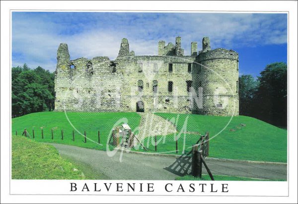 Balvenie Castle Postcard