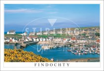 Findochty, Harbour Village Postcard