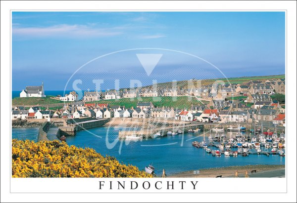 Findochty, Harbour Village Postcard (H SG)