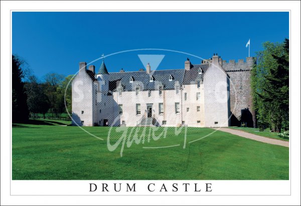Drum Castle Postcard