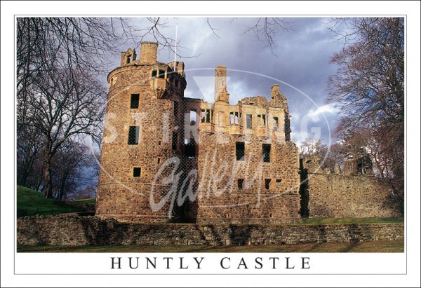 Huntly Castle Postcard