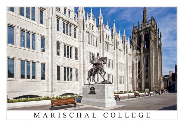 Marischal College Postcard