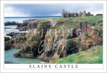 Slains Castle Postcard (H SG)