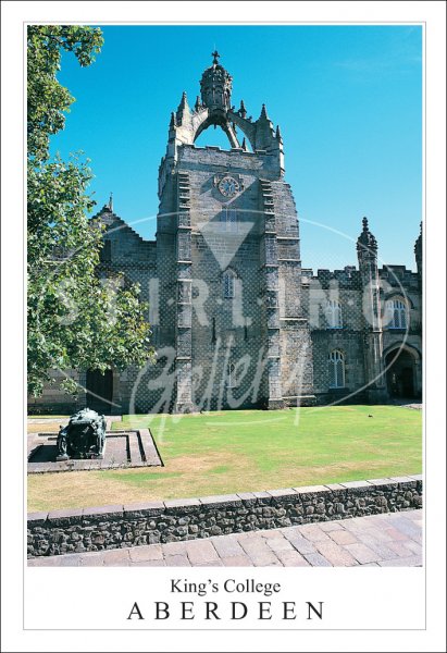 King's College - Aberdeen Postcard