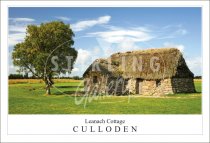Leanach Cottage - Culloden Postcard