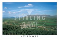 Aviemore from Criagellachie Postcard
