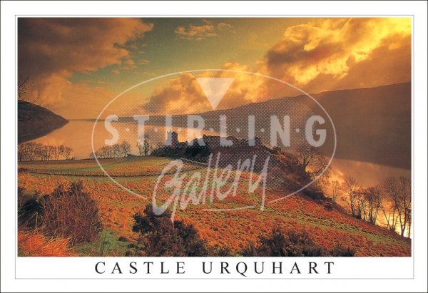 Urquhart Castle, Dawn Postcard