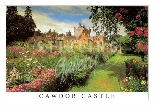 Cawdor Castle, Gardens Postcard