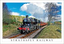 Strathspey Railway Postcard