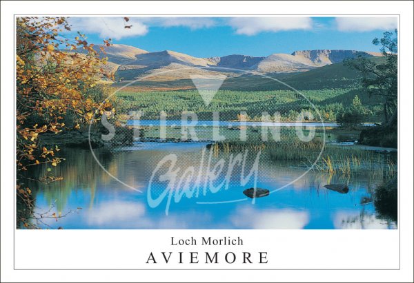 Loch Morlich - Aviemore Postcard