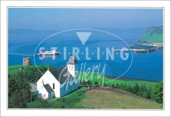 Uig, Ferry Approaches Postcard