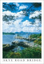 Skye Road Bridge, from Loch Alsh Postcard