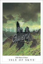 Old Man of Storr - Isle of Skye, Storm Clouds Postcard