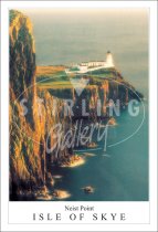 Neist Point - Isle of Skye, evening Postcard