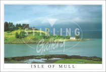 Aros Castle & White House of Aros, Isle of Mull Postcard