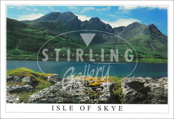 Bla Bheinn over Loch Slapin, Isle of Skye Postcard (H SG)
