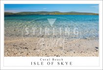 Coral Beach - Isle of Skye Postcard