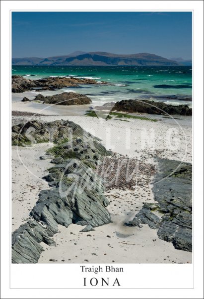 Traigh Bhan - Iona Postcard
