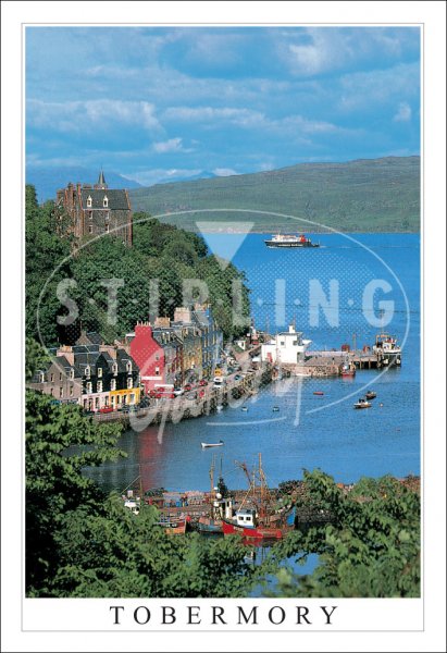 Tobermory Bay Postcard