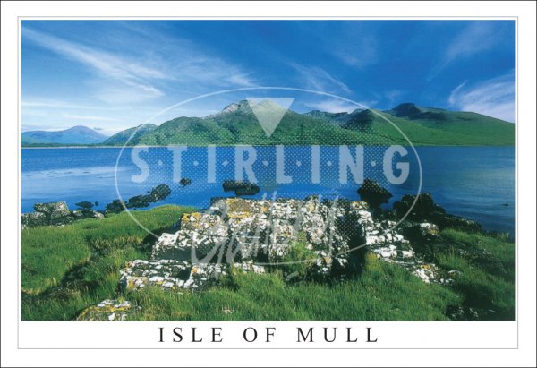 Loch Na Keil to Ben Fhada and Ben More, Isle of Mull Postcard (H SG)