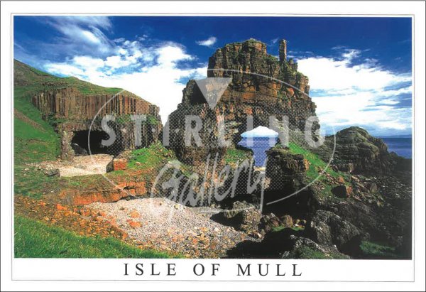 Carsaig Arches - Isle of Mull Postcard