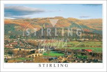 Over Stirling Bridge To Wallace Monument, Stirling Postcard