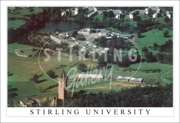 Stirling University, from Above Postcard