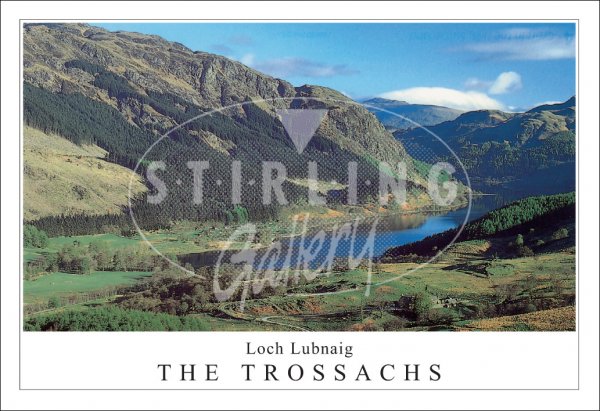 Loch Lubnaig - The Trossachs Postcard