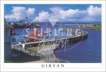 Girvan, The Harbour Postcard