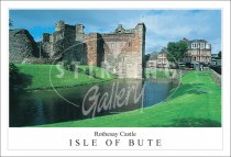 Rothesay Castle - Isle of Bute Postcard