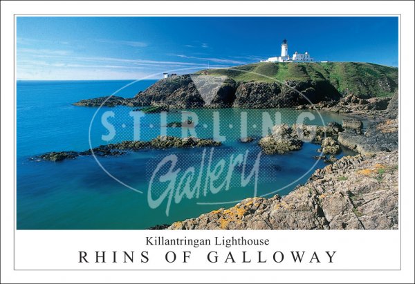 Killantringan Lighthouse - Rhins of Galloway Postcard