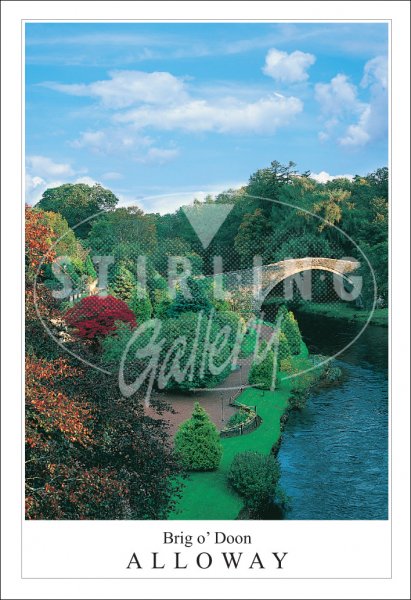 Brig o' Doon - Alloway Postcard