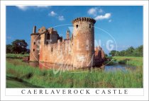 Caerlaverock Castle Postcard