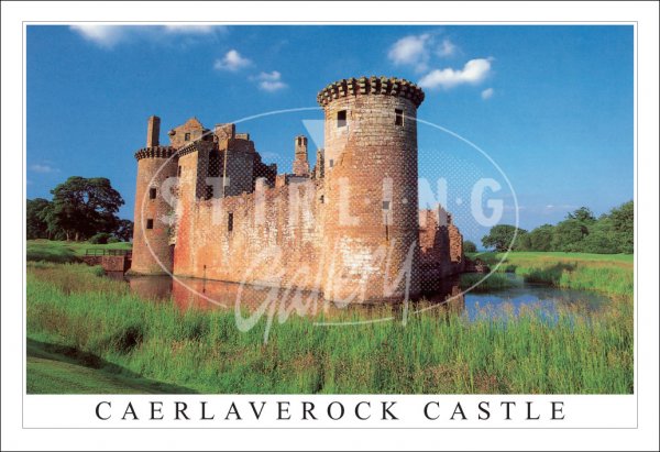 Caerlaverock Castle Postcard